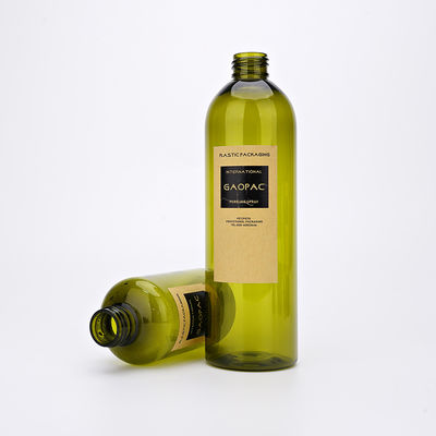 بطری های پلاستیکی PETG Green Cosmetic Plastic Cream Jar 50g 100ml 120ml 150ml 200ml