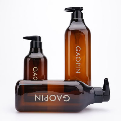 بطری های شامپو و تهویه آمبر 500 میلی متری مربع خالی 300ml 600ml 1000ml