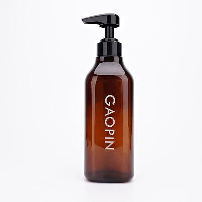 بطری های شامپو و تهویه آمبر 500 میلی متری مربع خالی 300ml 600ml 1000ml