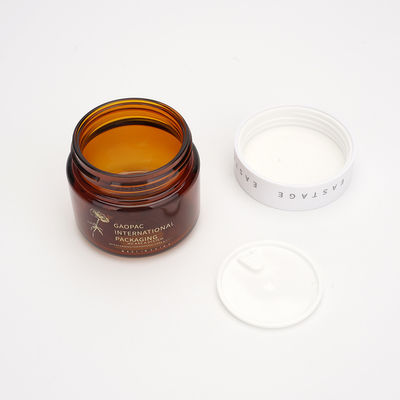 بسته بندی لوازم آرایشی پلاستیکی بطری های پمپ آمبر 80ml 100ml پمپ