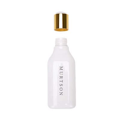 SGS White Plastic Screw Screw Cap Bottle 200ml 300ml برای شامپو