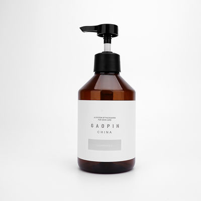 بطری های شامپو پلاستیکی خالی PET خالی 500ml 300ml رنگ سفارشی