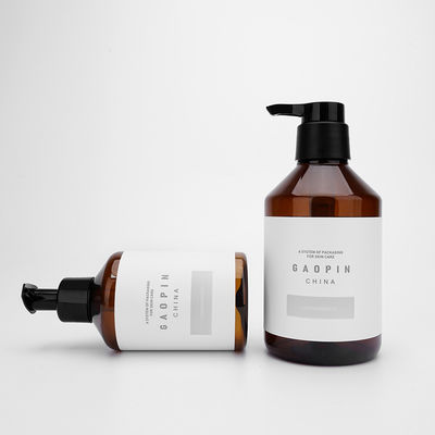 بطری های شامپو پلاستیکی خالی PET خالی 500ml 300ml رنگ سفارشی