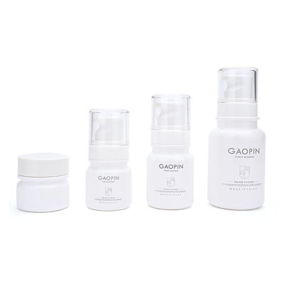 بطری های پلاستیکی آرایشی و بهداشتی PETG Essence White 15ML 40ML 60ML 100ML بطری لوسیون