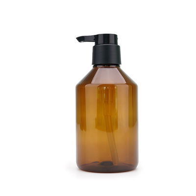 بطری های پلاستیکی Gaopin 500ml کهربا ، بطری های شامپو خالی 280ml