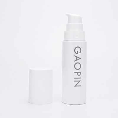35ml 50ml 60ml 80ml 100ml 120ml بطری های مراقبت از پوست سفید بطری لوسیون پلاستیکی