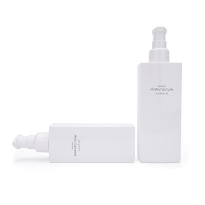White Square 100ml 120ml 150ml 200ml بطری لوسیون پلاستیکی مراقبت از پوست صورت
