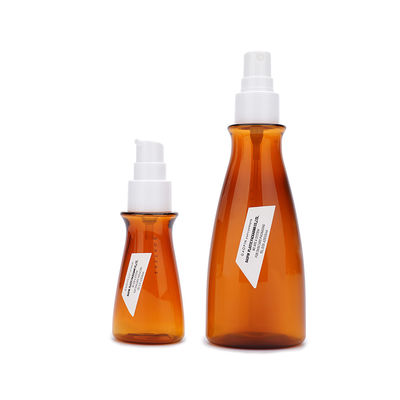 50ml 100ml 170ml بطری لوسیون بسته بندی PET بطری لوسیون پلاستیکی ارسال می شود