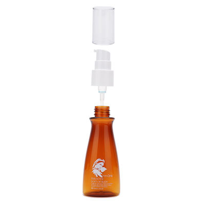50ml 100ml 170ml بطری لوسیون بسته بندی PET بطری لوسیون پلاستیکی ارسال می شود
