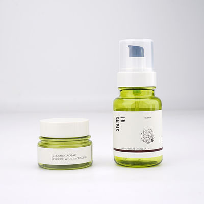 بطری کرم لوسیون گیاهی ارگانیک PETG Skin Care Set 130ml