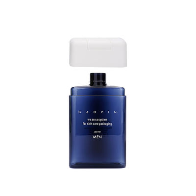 بطری های شامپو پلاستیکی PETG Square 100ml 50ml 150ml 250ml 370ml برای شستشوی بدن